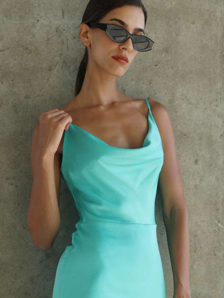 Off-White Satin Shirt Dress by ZED | LEMONADE FASHION by ZED Off-White Satin Shirt Dress by ZED | LEMONADE FASHION by ZED