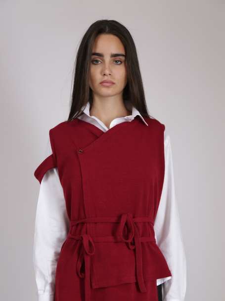 トップス SINGLE JERSEY GATHERED STRING CARDIGAN SINGLE JERSEY GATHERED STRING CARDIGAN – THE SHOP YOHJI YAMAMOTO