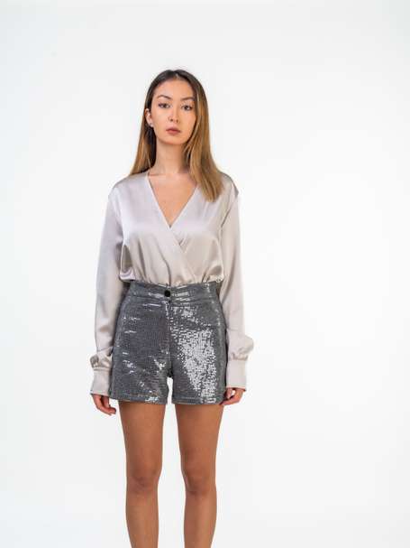 Pink Sequin Shorts by One53 | LEMONADE FASHION