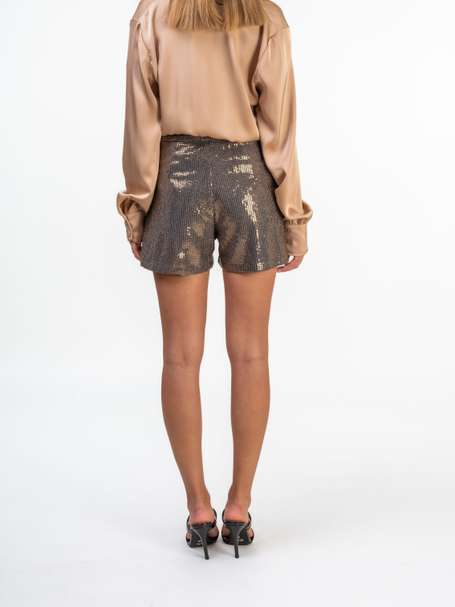 Rosalynnperle charmanteワンピー　vol.23 Pink Sequin Shorts by One53 | LEMONADE FASHION