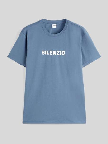 Trunk Aspesi Silenzio Jersey T-shirt in Navy by Aspesi Lemonade