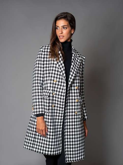 ジャケット・アウター DOUBLE LAPELED DOUBLE BREASTED COAT SSSTEIN 