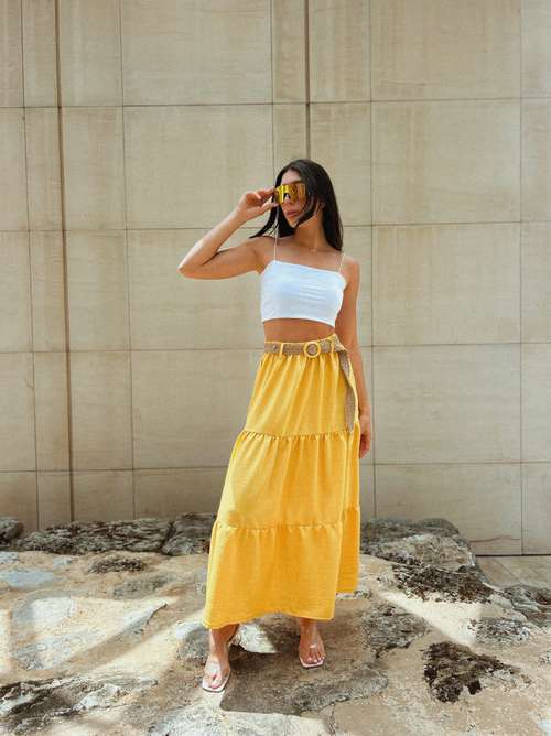 Breezy P Maxi Skirt by Breeze Boutique | Lemonade Fashion by