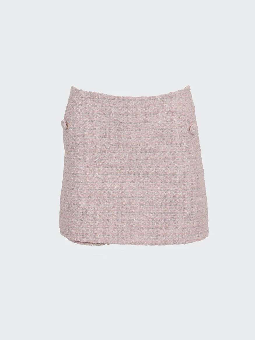 Wrapped Skort in Pink by Zaiia