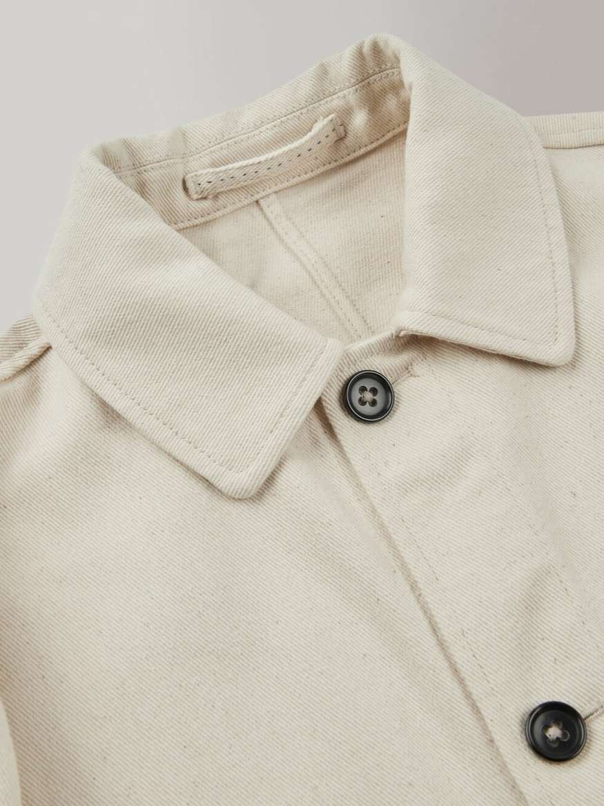 ジャケット MONTEDORO WHITE LINEN CASUAL JACKET SLOWEAR Montedoro linen jacket | THE OUTNET