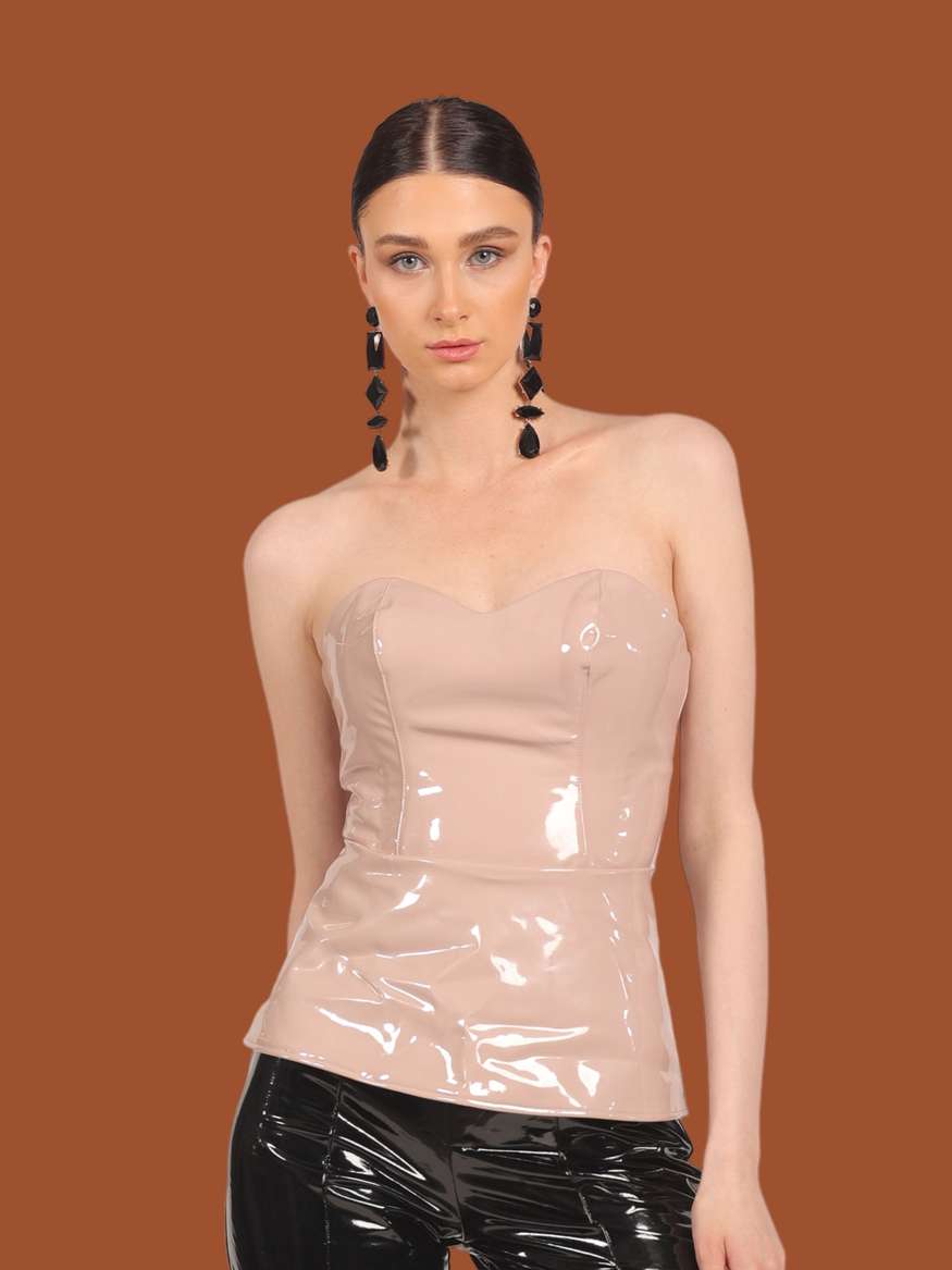 beige latex dress Amazon.com: Women Latex PVC Hood Mask Mini Dress Sissy Patent Leather  Gloves Dress Party Clubwear Bodycon Vinyl Long Sleeve Dress (Small,Beige,Small)  : Clothing, Shoes & Jewelry