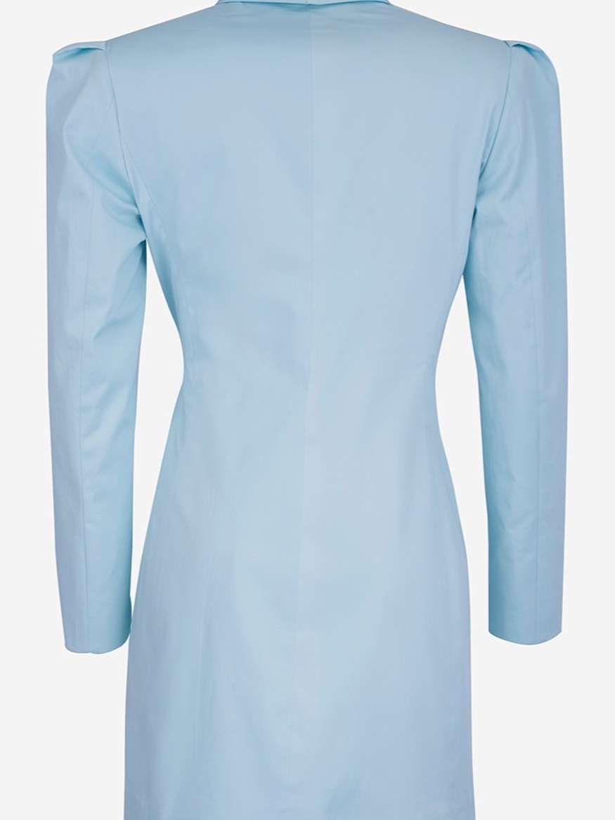 Light Blue Blazer Dress by ZED