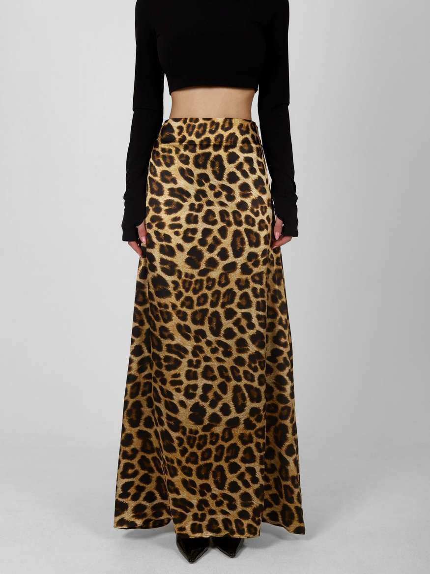 Leopard print maxi skirt 60 hotsell